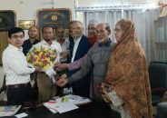 গৌরনদীতে ইউএনও’র সাথে উপজেলা দুর্নীতি প্রতিরোধ কমিটির সৌজন্য সাক্ষাৎ