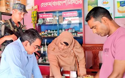 জীবননগরের উথলীতে ভোক্তা অধিদপ্তরের অভিযান, দুই প্রতিষ্ঠানকে জরিমানা