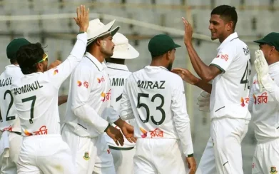 পাকিস্তানকে গুঁড়িয়ে ঘরের মাঠে টাইগারদের ঐতিহাসিক জয়