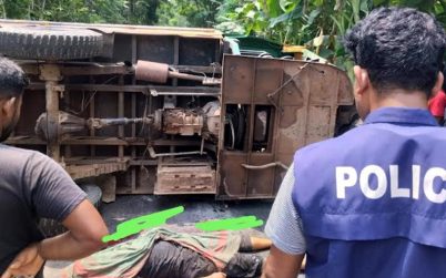 নলছিটিতে ট্রলি উল্টে হানিফ মাঝি নিহত
