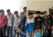 বাকেরগঞ্জ থানার মাদকবিরোধী অভিযানে গ্রেপ্তার ১৫