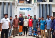 ভালুকায় নিষিদ্ধ ছাত্রলীগের ৯ নেতাকর্মী গ্রেপ্তার