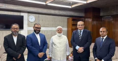 বিরোধীদলীয় নেতার সঙ্গে পাকিস্তানের হাইকমিশনারের সাক্ষাৎ