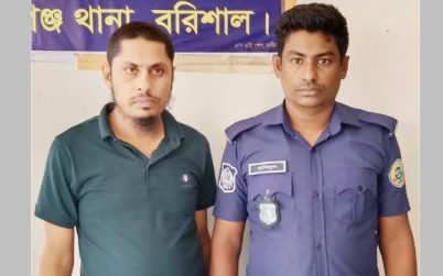 বাকেরগঞ্জে কলেজছাত্র সজিব হত্যা মামলার প্রধান আসামি গ্রেফতার