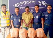 চুয়াডাঙ্গায় ১৬ কেজি গাঁজাসহ একজন আটক