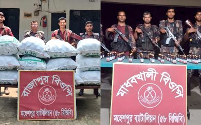 জীবননগর সীমান্তে ভারতীয় আম ও মাদক উদ্ধার