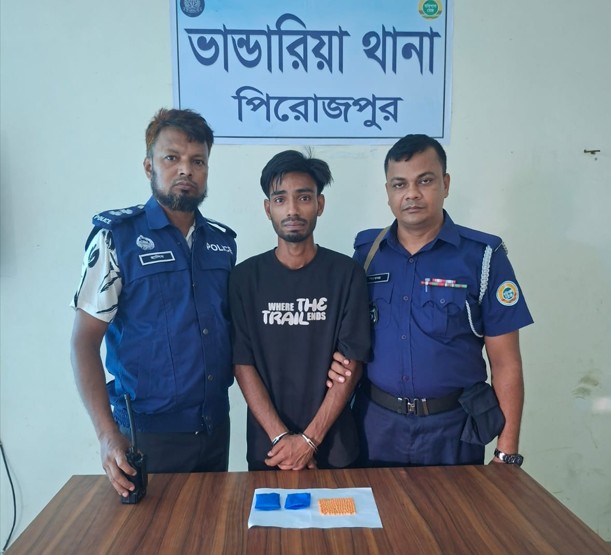 ভাণ্ডারিয়ায় ৪শ পিস ইয়াবাসহ মাদক ব্যবসায়ী গ্রেফতার