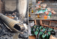 মাদারীপুরে টিসিবির গুদামে আগুন, ১০ লাখ টাকার ক্ষয়ক্ষতি