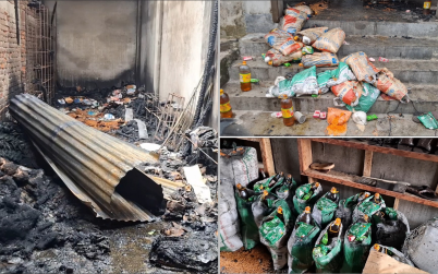 মাদারীপুরে টিসিবির গুদামে আগুন, ১০ লাখ টাকার ক্ষয়ক্ষতি