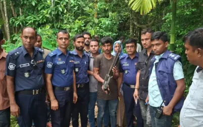 পিরোজপুরে শটগানসহ যুবক গ্রেপ্তার