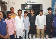 বরগুনায় নিষিদ্ধ ছাত্রলীগের সাংগঠনিক কার্যক্রমের প্রস্তুতি, আটক ৬