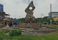 বীরশ্রেষ্ঠ হামিদুর রহমানের ভাস্কর্য ভাঙ্গার প্রতিবাদে ক্ষোভ ও নিন্দা