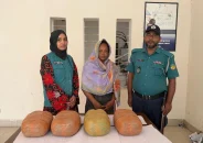 গাজীপুরে ৮ কেজি গাঁজাসহ নারী মাদক কারবারি গ্রেফতার