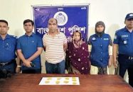 ফরিদপুরে গ্রাম পুলিশসহ ২ মাদক কারবারি গ্রেপ্তার