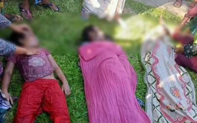 পুকুরে গোসলে নেমে তিন বোনের মৃত্যু, এলাকা জুড়ে শোকের মাতম