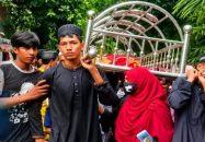 চরফ্যাশনে ট্রলিচাপায় মাদরাসাছাত্রী নিহত, মরদেহ নিয়ে সহপাঠীদের বিক্ষোভ