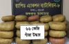 দুমকিতে ৬৬ কেজি গাঁজা জব্দ