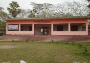 উজিরপুরে মন্দিরের জমি দখলের অভিযোগ, গাছ কাটার ঘটনায় থানায় লিখিত অভিযোগ