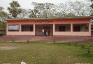 উজিরপুরে মন্দিরের জমি দখলের অভিযোগ, গাছ কাটার ঘটনায় থানায় লিখিত অভিযোগ