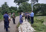 বন্যায় ক্ষতিগ্রস্ত পানছড়ির সড়ক পরিদর্শনে জেলা প্রশাসক ও পুলিশ সুপার, দ্রুত সংস্কারের নির্দেশ