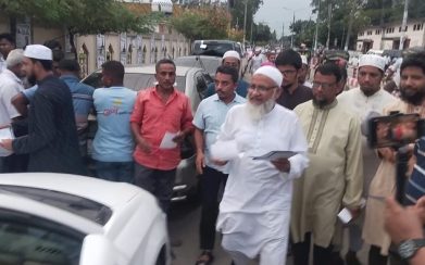 বিভাগীয় সমাবেশের প্রচারপত্র বিতরণ ও গণসংযোগ করলো বরিশাল জেলা জামায়াত