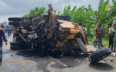 গোপালগঞ্জে বাস-ট্রাক সংঘর্ষে নারীসহ নিহত ৩, আহত ২০