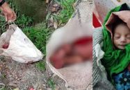 বরগুনায়  ব্যাগের ভেতর থেকে জীবিত নবজাতক উদ্ধার
