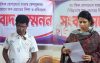 সোশ্যাল মিডিয়ায় অপপ্রচারের প্রতিবাদে ছাত্রদল নেতা ও মহিলা দল নেত্রীর সংবাদ সম্মেলন
