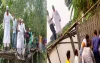 সাঁকো ভেঙে নদীতে জামায়াত নেতারা, রক্ষা পেলেন এমপি
