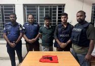 ভোলায় সরকারি পিস্তলসহ যুবক আটক