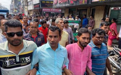 গৌরনদীর বাটাজোরে চেয়ারম্যান প্রার্থী হিসেবে আলোচনায় কামরুল আহসান রাসেল