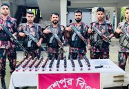 জীবননগর সীমান্ত থেকে পিস্তল-গুলি ও মাদক উদ্ধার