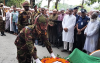 বাকেরগঞ্জে মুক্তিযোদ্ধা কমান্ডার কেরামত আলী হাওলাদারের রাষ্ট্রীয় মর্যাদায় দাফন সম্পন্ন