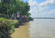 পায়রা নদীর ভাঙনে নিঃস্ব শতাধিক পরিবার