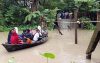 তালতলীতে সেতু ভেঙে যোগাযোগ বিচ্ছিন্ন, নৌকায় পার হচ্ছে শিক্ষার্থীরা