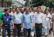 জন্মাষ্টমী উপলক্ষে বাকেরগঞ্জে আলোচনা সভা ও  বর্ণাঢ্য র‍্যালি