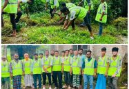 বাকেরগঞ্জে স্বাস্থ্য কমপ্লেক্সে পরিষ্কার করে প্রশংসায় ভাসছেন Humanity and Sports Alliance সামাজিক সংগঠন