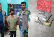 খুলনায় বিদেশি পিস্তলসহ যশোরের শীর্ষ সন্ত্রাসী রিফাত আটক
