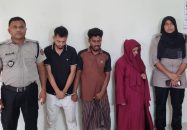 বরিশালে মাদকবিরোধী অভিযানে পুলিশ কর্মকর্তাসহ আটক ৪