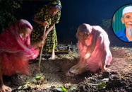 সাঈদীর বিরুদ্ধে মামলার বাদীর দাফন ঘিরে উত্তেজনা, কবর খুঁড়লেন মেয়ে-বোন