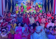 বাকেরগঞ্জে প্রতিমা বিসর্জনের মধ্য দিয়ে শেষ হলো শারদীয় দুর্গাপূজা